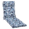 Arden Selections Ditsy Floral Outdoor Chaise Lounge Cushion -Safavieh Store 4928569 Blue Garden Floral