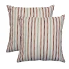 HFI Tick Tick 2-piece Throw Pillow Set -Safavieh Store 4970301 Tangerine