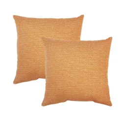 HFI Herring Row Chenille 2-piece Throw Pillow Set
