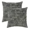 HFI Artisan 2-piece Throw Pillow Set -Safavieh Store 4970328 Gray