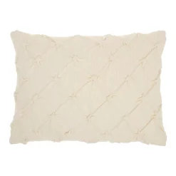 Kathy Ireland Pin Tuck Throw Pillow -Safavieh Store 5026578 ALT3