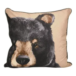 Donna Sharp Canoe Trip Bear Decorative Pillow