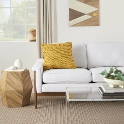 Mina Victory Life Styles Woven Dot Stripes Throw Pillow -Safavieh Store 5048440 ALT5