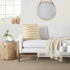 Mina Victory Life Styles Woven Lines And Dots Throw Pillow -Safavieh Store 5048441 ALT5