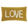 Mina Victory Life Styles Tufted Love Throw Pillow 1 Mina Victory Life Styles Tufted Love Throw Pillow -Safavieh Store 5048450 Mustard