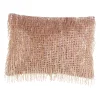 Mina Victory Luminescence Beaded Tassels Throw Pillow