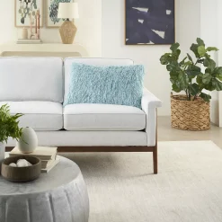 Mina Victory Shag Soft Ribbon Throw Pillow -Safavieh Store 5048796 ALT5