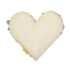 Edie At Home Edie@Home Indoor Outdoor Floral Heart Shaped Dimensional Throw Pillow -Safavieh Store 5054342 ALT3
