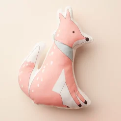 Little Co. By Lauren Conrad Canvas Fox Shaped Pillow