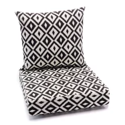 Terrasol Aztec Indoor Outdoor Deep Seat Cushion Set