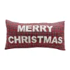 Levtex Home Faux Fur "Merry Christmas" Decorative Pillow