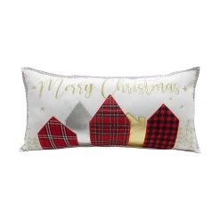 Levtex Home Buffalo Peak Village "Merry Christmas" Decorative Pillow