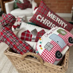 Levtex Home Buffalo Peak Village "Merry Christmas" Decorative Pillow -Safavieh Store 5232732 ALT2