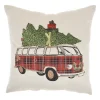 Mina Victory Holiday Van Throw Pillow -Safavieh Store 5278803