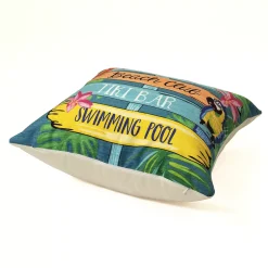 Liora Manne Illusions Summer Signs Indoor Outdoor Throw Pillow -Safavieh Store 5278949 ALT3