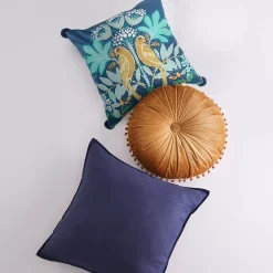 Levtex Home Birch Hill Printed Velvet Birds Decorative Pillow -Safavieh Store 5288566 ALT2