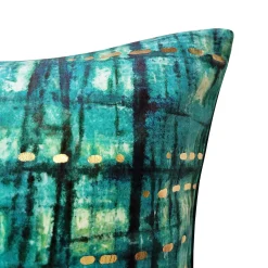 Edie At Home Edie@Home Velvet Rainforest Metallic Throw Pillow -Safavieh Store 5316668 ALT2