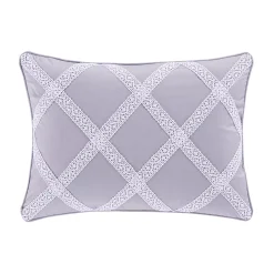 Royal Court Rosemary Lilac Boudoir Throw Pillow