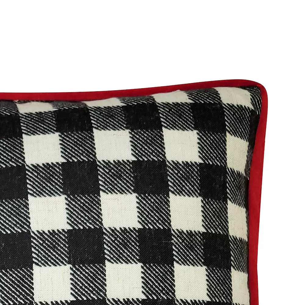 Edie At Home Edie@Home Watercolor Rooster Print With Ribbon Embroidery Throw Pillow 6 Edie At Home Edie@Home Watercolor Rooster Print With Ribbon Embroidery Throw Pillow - Image 4