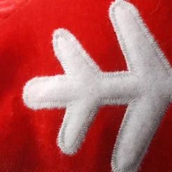 National Tree Company Embroidered Snowflake Throw Pillow -Safavieh Store 5543657 ALT3