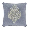 Five Queens Court Augusta 20" Square Decorative Throw Pillow