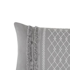 INK+IVY Bea Removable Cover Embroidered Geometric Oblong Throw Pillow 10 INK+IVY Bea Removable Cover Embroidered Geometric Oblong Throw Pillow -Safavieh Store 5576340 ALT3