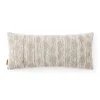 Koolaburra By UGG Serah Faux Fur Bolster Throw Pillow -Safavieh Store 5620552 Birch
