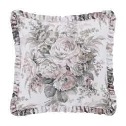 Royal Court Estelle Blush 16" Square Throw Pillow