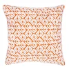 Unbranded Diamond Days Throw Pillow -Safavieh Store 5733858 Orange