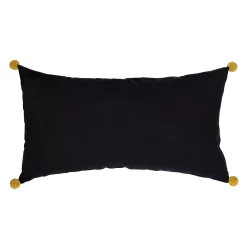 Unbranded Leopard In Tree Embroidered With Pom Poms Throw Pillow -Safavieh Store 5733864 ALT2