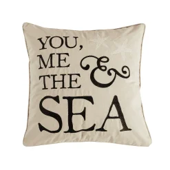 Levtex Home Cerralvo You Me Sea Feather-fill Throw Pillow