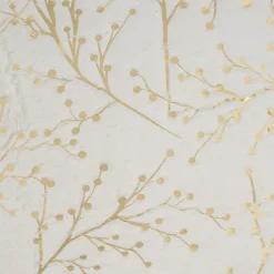 Mina Victory Faux Fur Metallic Branches Indoor Throw Pillow -Safavieh Store 5778461 ALT3