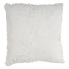Mina Victory Faux Fur Metallic Branches Indoor Throw Pillow 2 Mina Victory Faux Fur Metallic Branches Indoor Throw Pillow -Safavieh Store 5778461 Ivory Silver