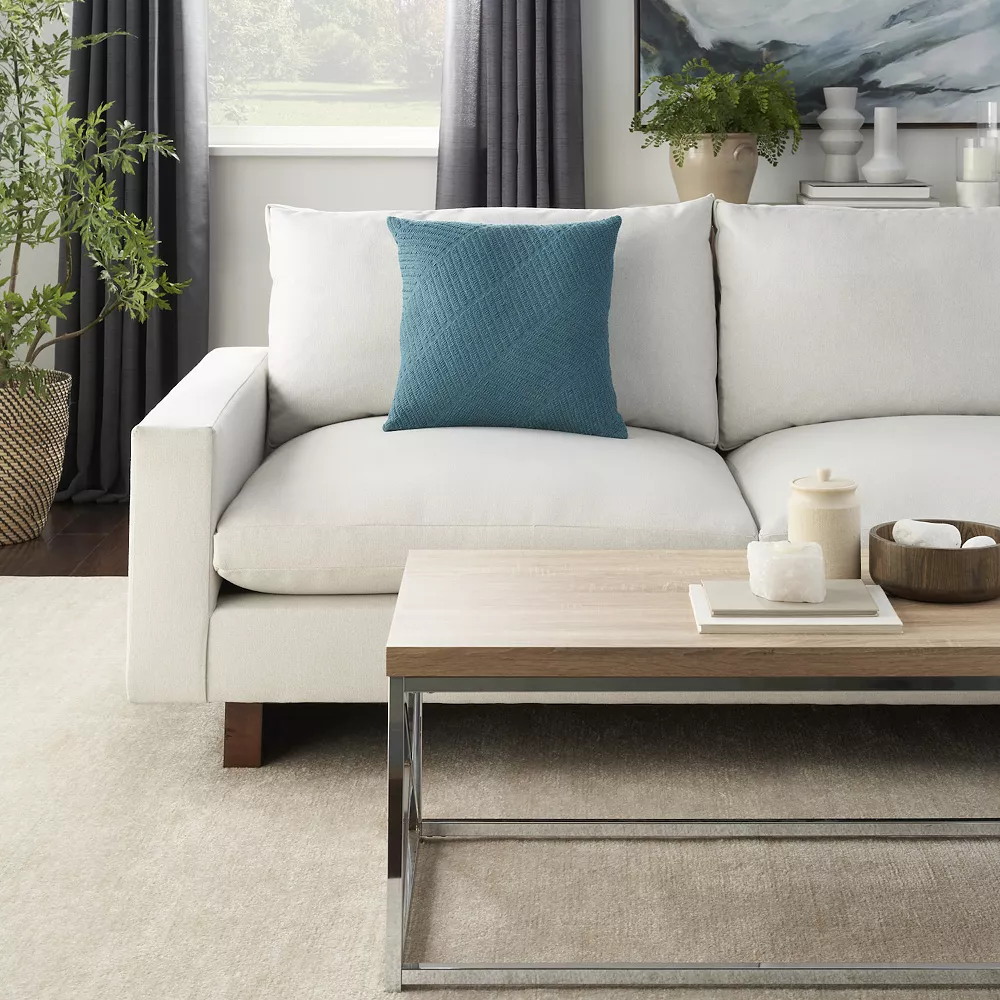 Mina Victory Life Styles Woven Diagonal Indoor Throw Pillow 7 Mina Victory Life Styles Woven Diagonal Indoor Throw Pillow - Image 5