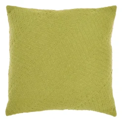 Mina Victory Life Styles Woven Diagonal Indoor Throw Pillow