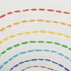 Mina Victory Plush Lines Rainbow With Tassels Multicolor Indoor Throw Pillow 8 Mina Victory Plush Lines Rainbow With Tassels Multicolor Indoor Throw Pillow -Safavieh Store 5778465 ALT3