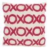 Mina Victory Life Styles Tufted XOXO Indoor Throw Pillow