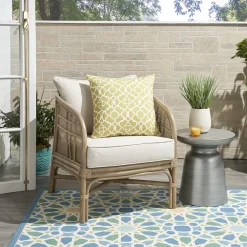 Waverly Lovely Lattice Indoor Outdoor Throw Pillow -Safavieh Store 5779741 ALT6
