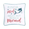 C&F Home Not A Mermaid Saying Throw Pillow
