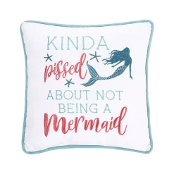 C&F Home Not A Mermaid Saying Throw Pillow