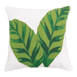 C&F Home Layla Banana Leaves Throw Pillow