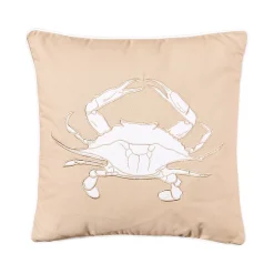 C&F Home Seaside Crab Applique Throw Pillow