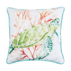 C&F Home Colorful Turtle Throw Pillow
