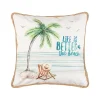 C&F Home Better At The Beach Saying Throw Pillow -Safavieh Store 5782695