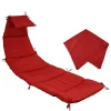 Sunnydaze Decor Sunnydaze Outdoor Hanging Lounger Replacement Cushion And Umbrella - Red -Safavieh Store 5809923