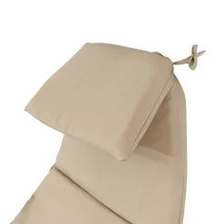 Sunnydaze Decor Sunnydaze Outdoor Hanging Lounger Replacement Cushion And Umbrella - Beige -Safavieh Store 5810007 ALT2