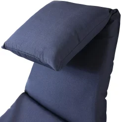 Sunnydaze Decor Sunnydaze Outdoor Hanging Lounger Replacement Cushion And Umbrella - Navy -Safavieh Store 5810050 ALT2