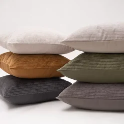 EVERGRACE Opulence Woven Stripe Throw Pillow -Safavieh Store 5816148 ALT4