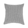 EVERGRACE Elsa Reversible Woven Stripes Throw Pillow