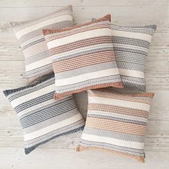 EVERGRACE Freja Stripes Throw Pillow -Safavieh Store 5816168 ALT3